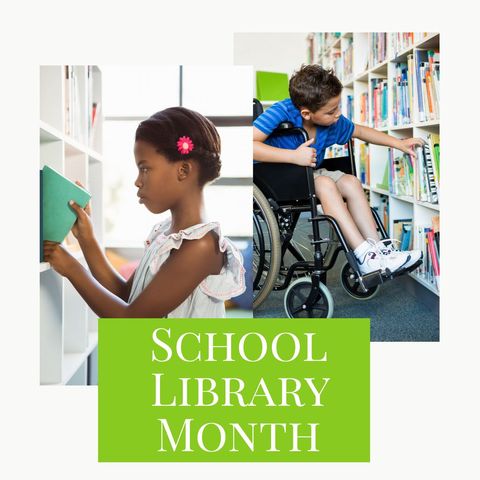 Empowering Kids Discovery During School Library Month - Download Free Stock Templates Pikwizard.com