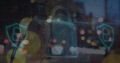 Digital padlock technology securing data against virtual threats