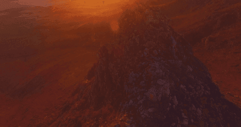stunning sunset over breathtaking rocky mountain peak - Download Free Stock Videos Pikwizard.com