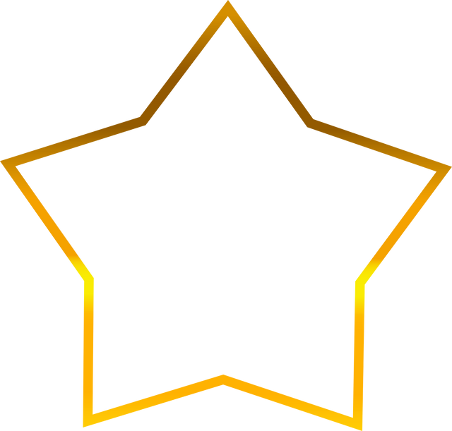 Transparent Golden Geometric Star Outline Symbol - Download Free Stock Videos Pikwizard.com