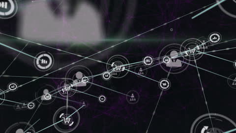 Dynamic Network Connections and Data Icons