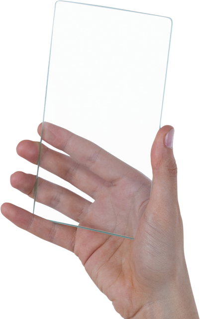 Transparent phone held by hand symbolizing future technology - Download Free Stock Videos Pikwizard.com