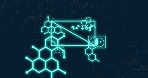 Digital Interface with Mathematical Solutions Overlay