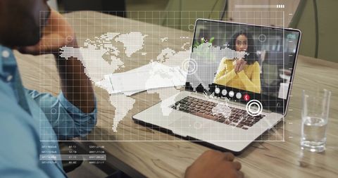 Virtual Meeting with Global Financial Data Integration