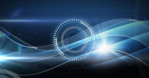 Digital Security Interface with Circuit Board Visualization - Download Free Stock Images Pikwizard.com