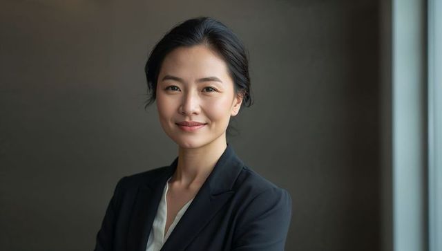 Confident professional headshot with natural light for corporate branding