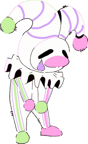 melancholic pastel jester transparent background character design - Download Free Stock Videos Pikwizard.com