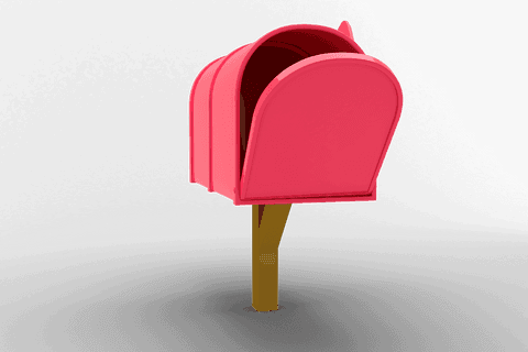 red mailbox on transparent background for postal designs - Download Free Stock Videos Pikwizard.com