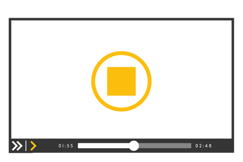 transparent digital screen with video playback interface - Download Free Stock Videos Pikwizard.com