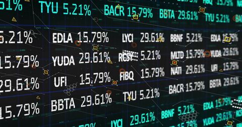 Digital Stock Market Display: Global Finances and Data Insights - Download Free Stock Images Pikwizard.com