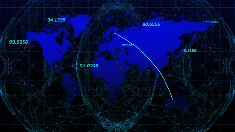 Global Connectivity Network Data Digital Concept