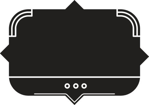 Stylish Empty Black Badge Design on Transparent Background - Download Free Stock Videos Pikwizard.com
