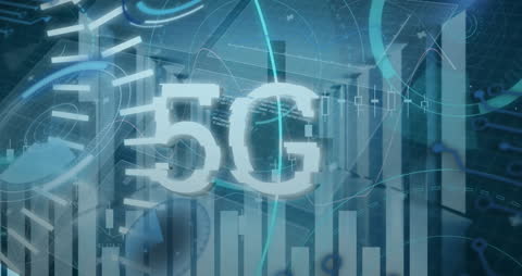 Abstract 5G Technology Network with Digital Connections