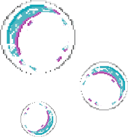 floating translucent soap bubbles with aqua and purple highlights - Download Free Stock Videos Pikwizard.com