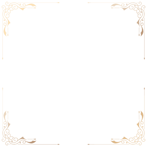 elegant transparent gold corner flourish vintage frame template - Download Free Stock Videos Pikwizard.com