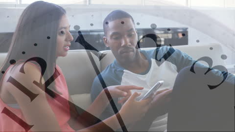 Blurred Clock Overlaying Collaborative Office Discussion