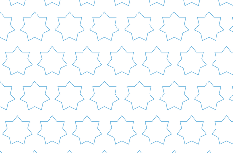blue pattern of star shapes on transparent background - Download Free Stock Videos Pikwizard.com