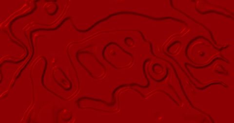Abstract 3d red liquid shapes in seamless flow