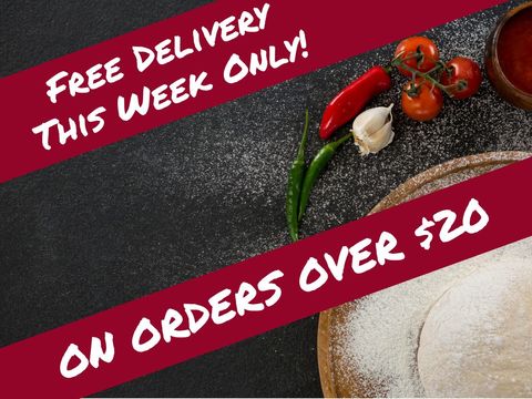 Fresh Ingredients with Free Delivery Offer for Homemade Cuisine - Download Free Stock Templates Pikwizard.com