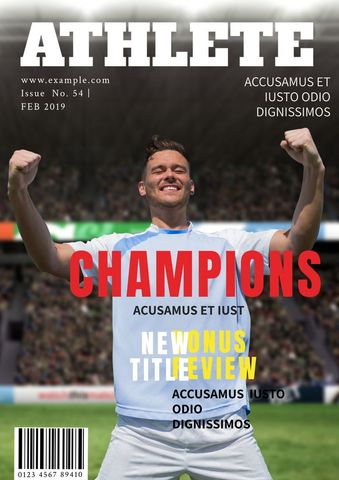 triumphant athlete celebrating victory in packed stadium - Download Free Stock Templates Pikwizard.com