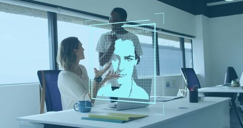 Digital Face Recognition Technology in Modern Office