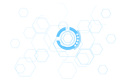 Abstract Blue Hexagonal Technology Design on Transparent Background - Download Free Stock Videos Pikwizard.com