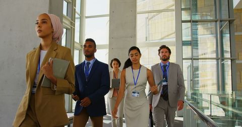 Diverse Business Professionals Attending Seminar in Modern Office - Download Free Stock Images Pikwizard.com