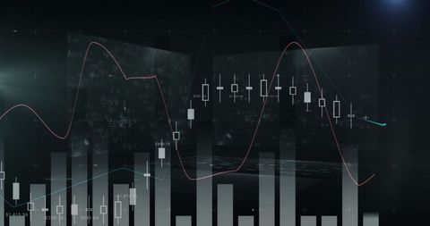 Abstract Digital Financial Market Analysis Concept - Download Free Stock Images Pikwizard.com