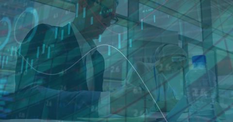 Multicultural Team Working with Overlay of Digital Financial Data