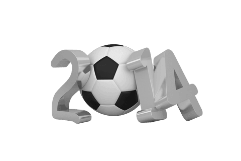 transparent fifa world cup 2014 text with soccer ball - Download Free Stock Videos Pikwizard.com