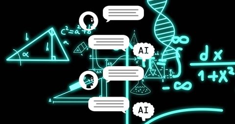 artificial intelligence analyzing scientific data - Download Free Stock Images Pikwizard.com