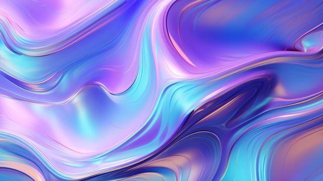 Vivid Abstract Swirls in Gradient Hues of Purple and Blue - Download Free Stock Videos Pikwizard.com