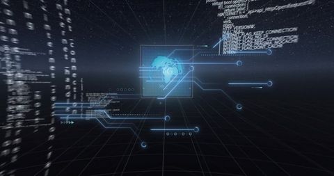 Futuristic 6G Network Digital Interface Concept - Download Free Stock Images Pikwizard.com