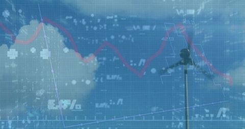 Weather station equipment with digital data overlays for climate analysis