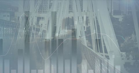 Abstract Financial Data Overlay in Urban Environment