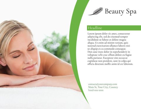 Woman Enjoying Tranquil Spa Experience Promoting Relaxation and Wellness