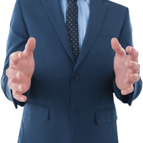 businessman presenting transparent conceptual product - Download Free Stock Videos Pikwizard.com