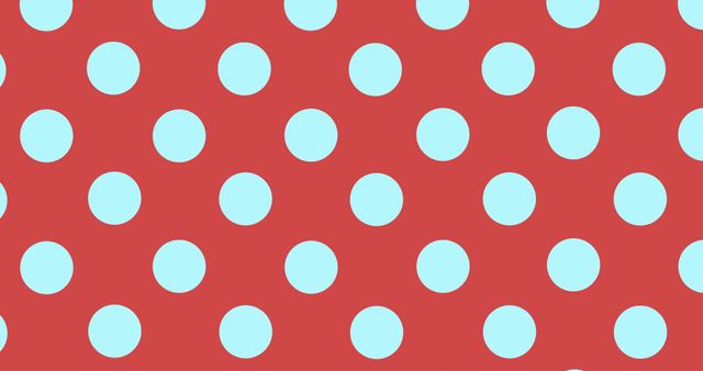 Illustrative image of blue dots against red background, copy space. International dot day, vector, art, creativity, potential, self expression, courage and celebration concept.