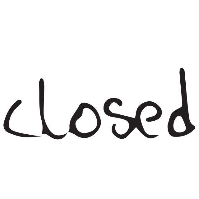 Hand Drawn Closed Text on Transparent Background - Download Free Stock Videos Pikwizard.com