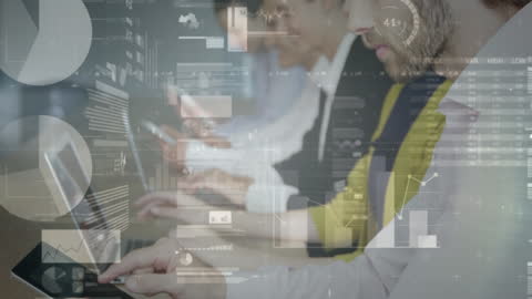 Business Partnership Success with Data Analysis Interface