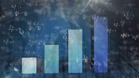 Abstract Financial Data Analysis over Urban Landscape
