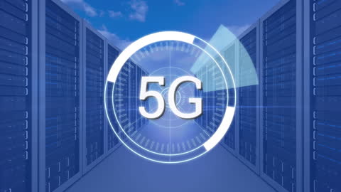 5G Technology with Digital Servers and Processing Interface