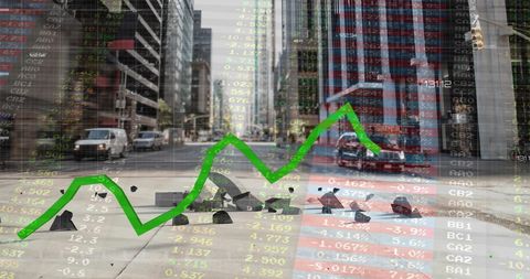 Financial Data Analytics Merging with Urban Cityscape