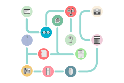 transparent business connections network illustration - Download Free Stock Videos Pikwizard.com