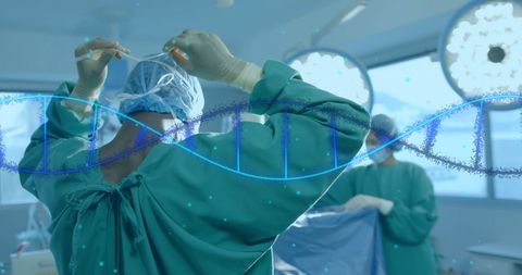 Advanced Surgical Operations with DNA Technology Integration - Download Free Stock Images Pikwizard.com