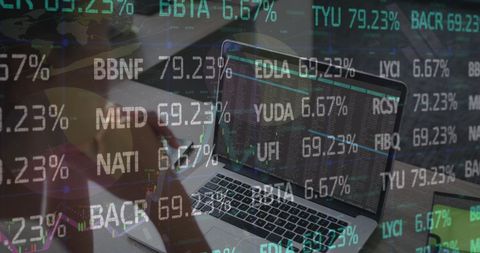 Stock Market Analytics Over Tandem with Technology and Data - Download Free Stock Images Pikwizard.com