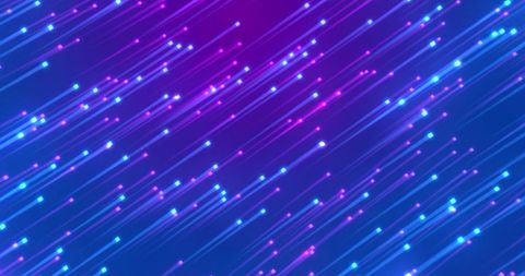 Vibrant Pink and Blue Digital Light Streaks - Download Free Stock Images Pikwizard.com