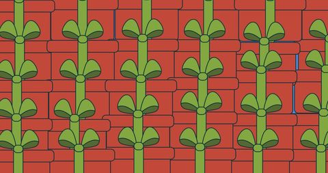 This graphic depicts a vibrant repeated pattern of red gift boxes adorned with bright green ribbons. Perfect for holiday-themed materials and merchandise designs, including wrapping paper, greeting cards, and seasonal marketing visuals. Suitable for use in blogs, email designs, and party invitations to evoke a festive atmosphere.