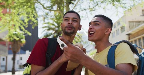 Exploring City Streets on Exciting Travel Adventure