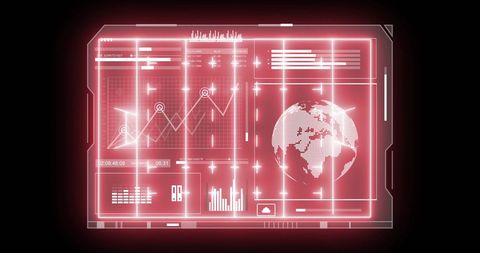 Digital Data Visualizations with Global Focus